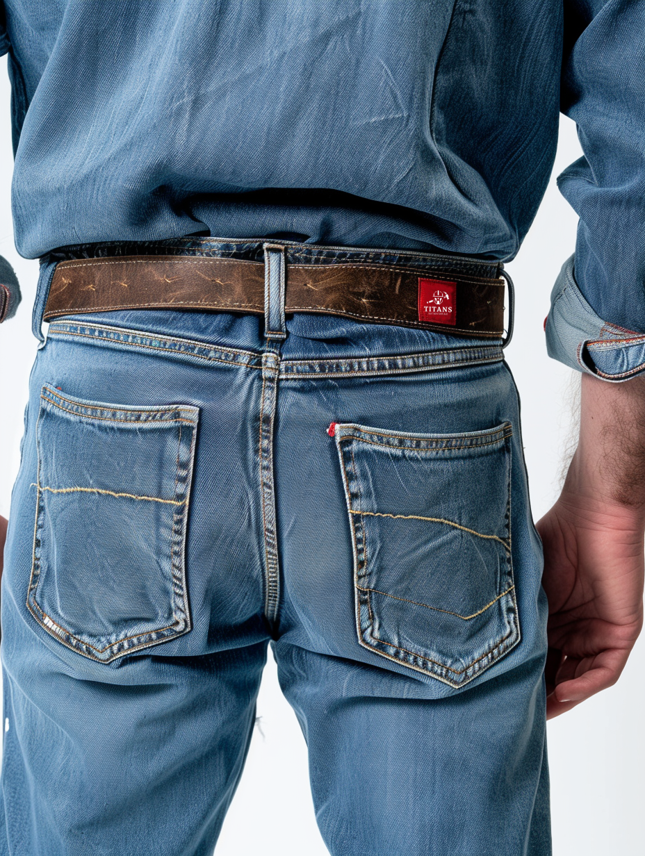 Titans Workwear Denim Pants T-251 - Image 2